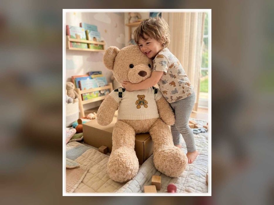 Duży pluszowy miś 120 cm - przytulanka dla dzieci