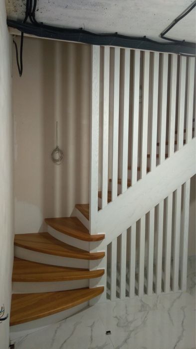 Изготовление деревянных лестниц. 3D визуализация проекта