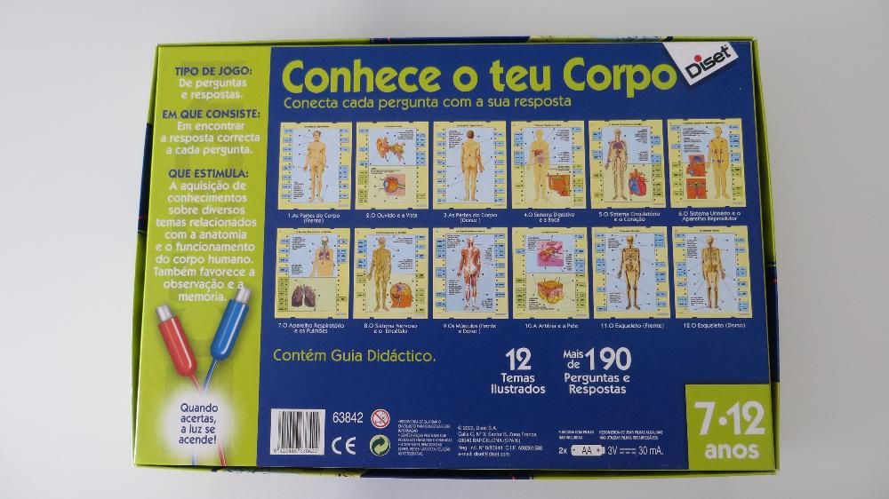 Jogo Conhece o Teu Corpo