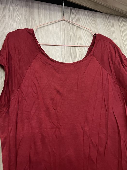 Blusa Laura Clement bordeaux