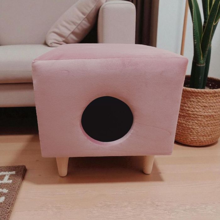 Pufa siedzisko domek dla kota nowa