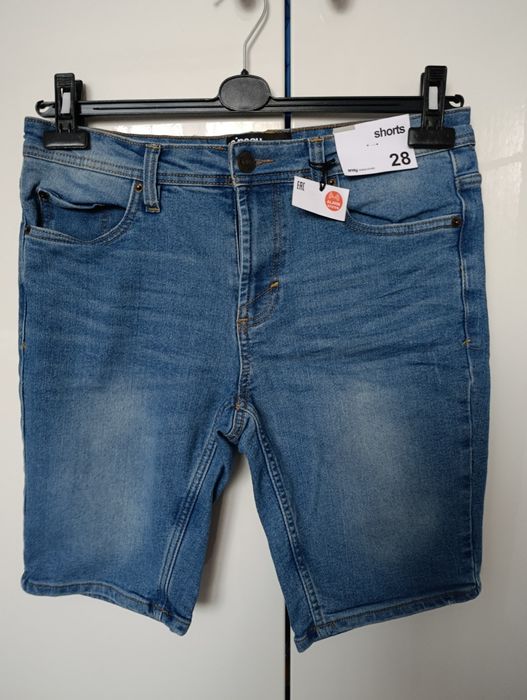 Nowe spodenki męskie jeansowe marki Sinsey rozmiar 28 pas 82-88