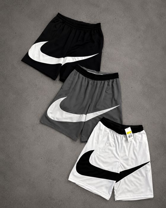 Шорти Nike big swoosh, шорты nike big logo, шорты найк биг свуш, шорты на лето