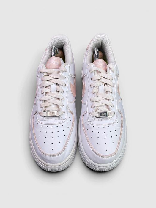 Buty Sportowe Nike Air Force 1 Low Biały Pudrowy Róż Rozmiar 38