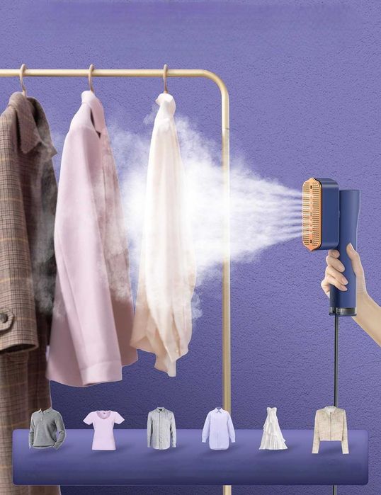 Parownica do Ubrań Sundu Żelazko Turystyczne 2w1 LED 1200W