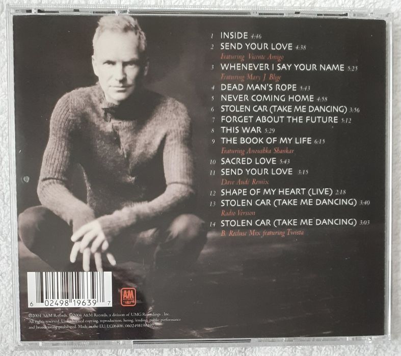 Sting – Sacred Love (CD, Album, Reissue)