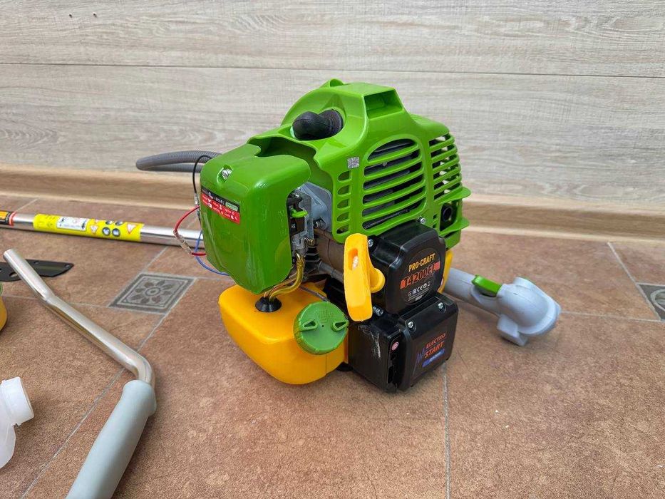 Бензинова Коса Procraft  Бензокоса з електро стартером +3 диска +леска