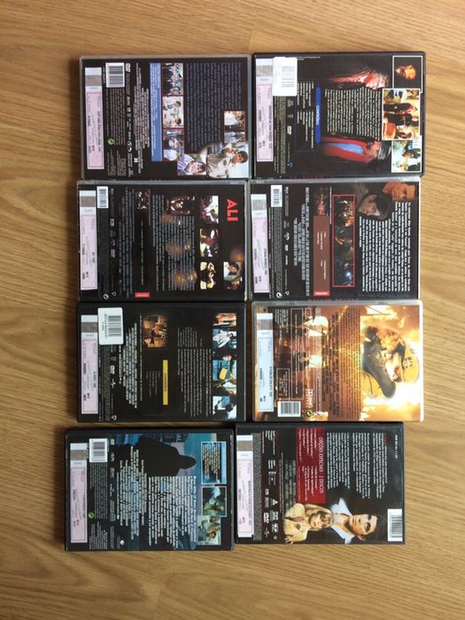 8 DVD’s