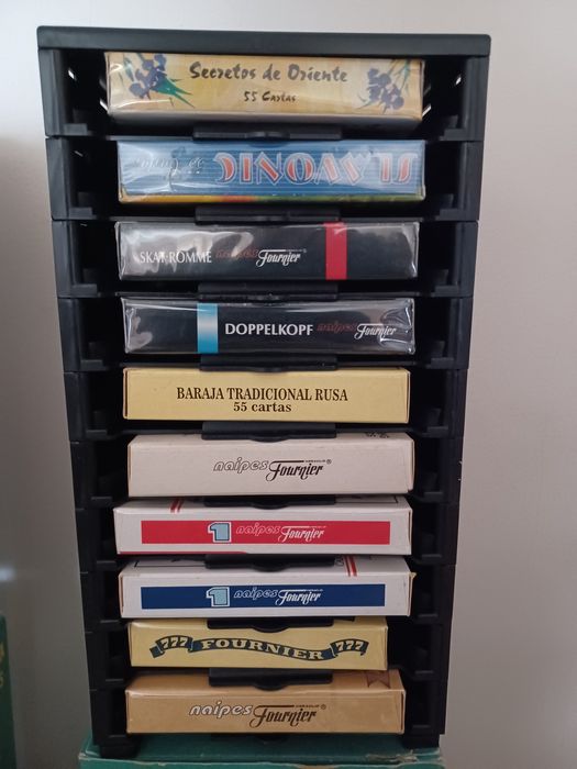 Coleção completa "NAIPES - O fascinante Mundo dos Jogos de Cartas"