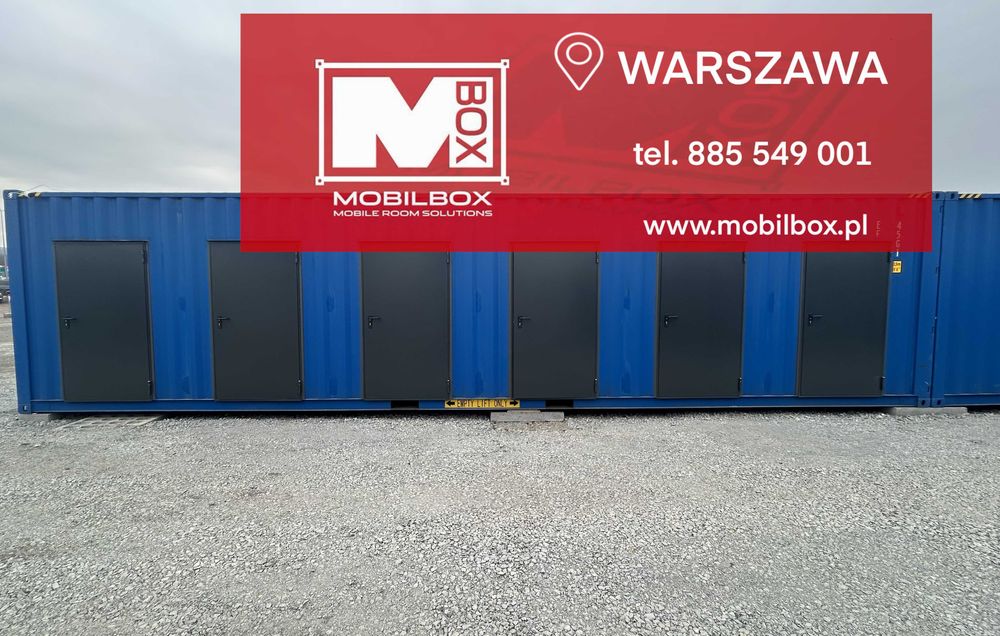 self storage 6-stanowiskowy samoobsługowy, kontener,