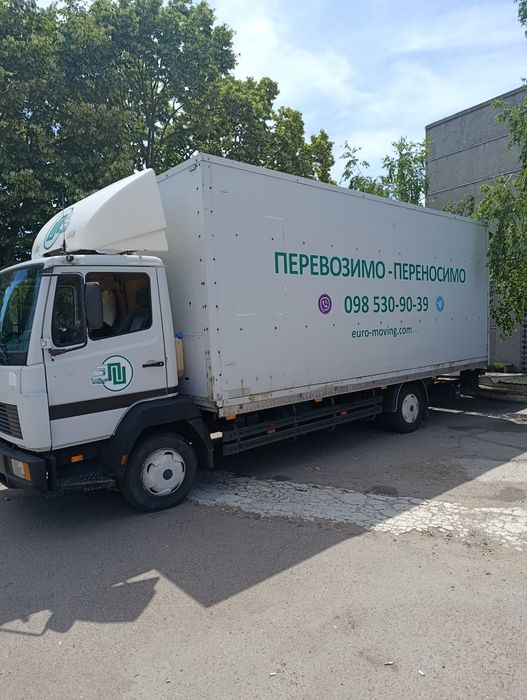 Грузоперевозки 5т 36 куб. Гидроборт, рокла, переезды и грузчики.