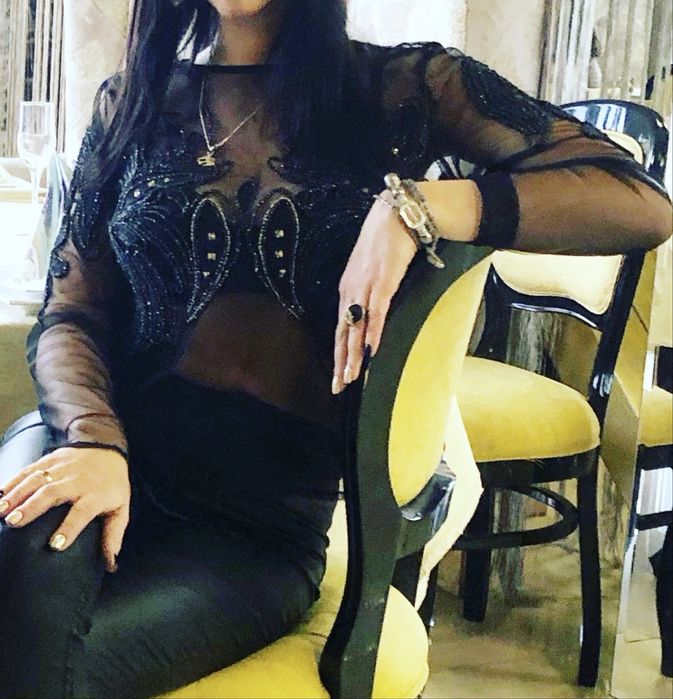 Лонг , лонгслів , сітка чорна кофтинка River Island