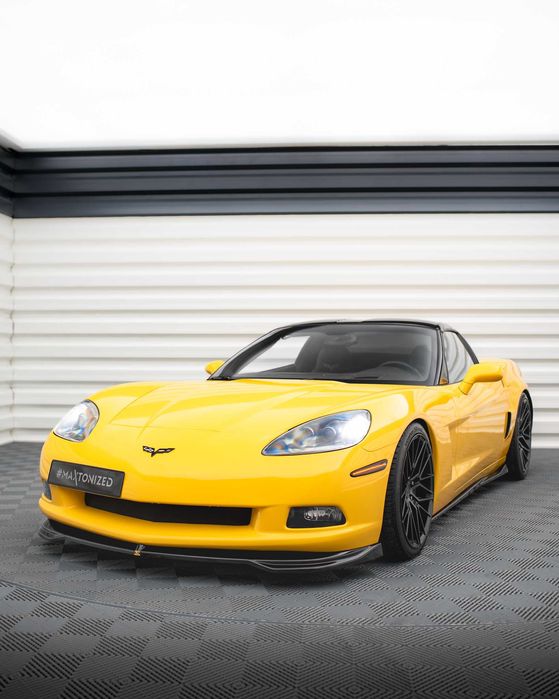 Тюнинг Chevrolet Corvette C6 обвес сплиттер губа пороги диффузор