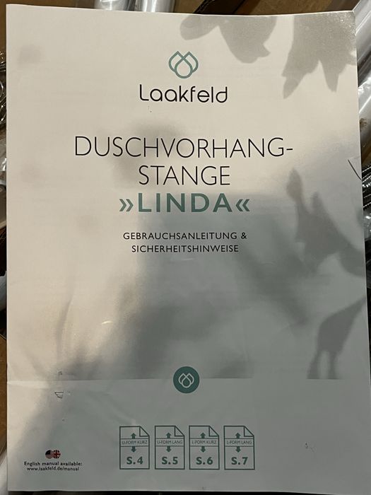 Drążek prysznicowy/wannowy