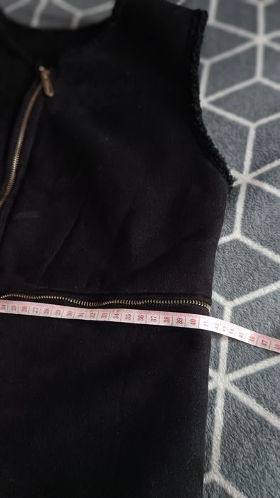 Жилет Натуральний замш+натуральна овчина!