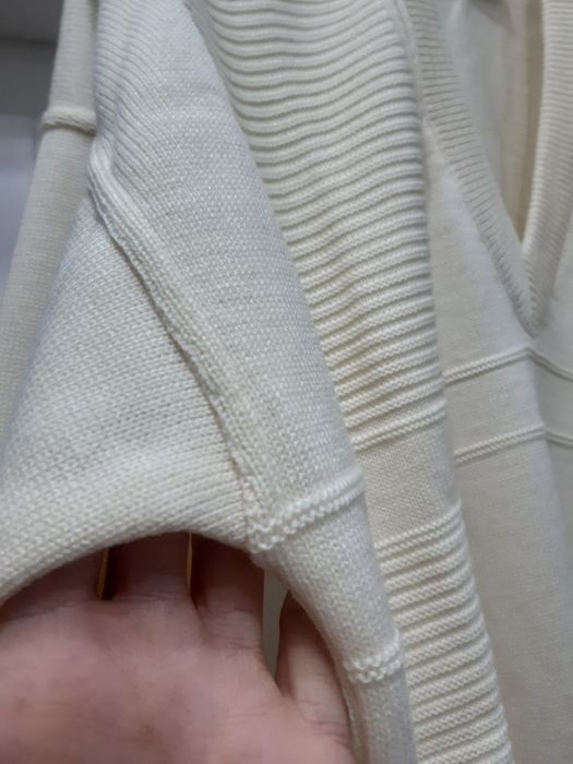Lacoste oryginalny męski sweter kanarkowy, ecru, żółty XXL
