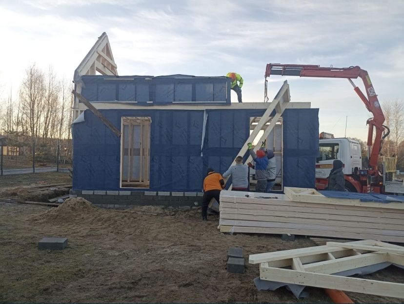 Konstrukcja szkieletowa Dom 35m