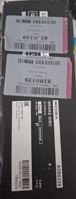 Discos para Skoda Fabia 1.6 Tdi