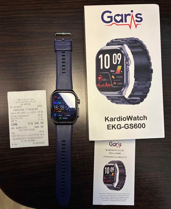 KardioWatch EKG-GS600 (Gwarancja)