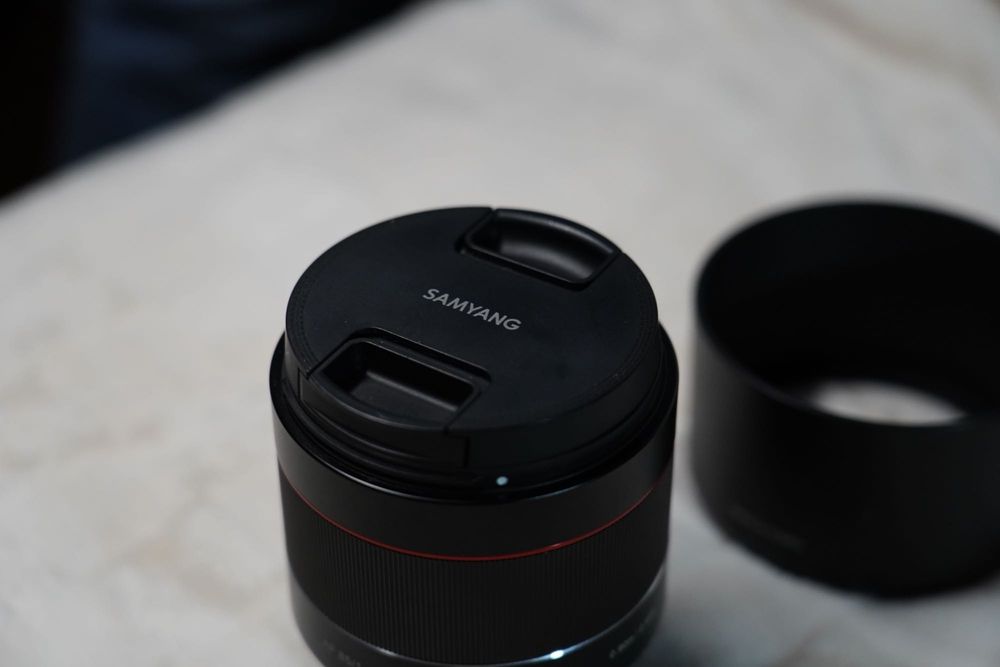 Samyang 85mm 1.4 (sony) como nova