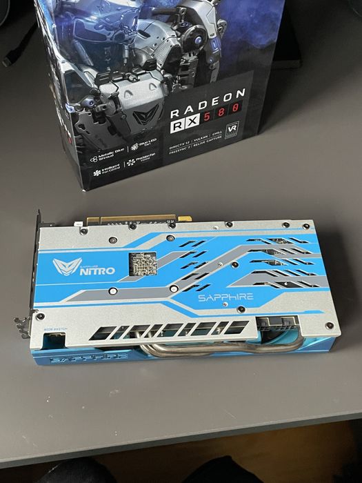 Rx580 Sapphire Radeon nitro + SPECIAL EDITION