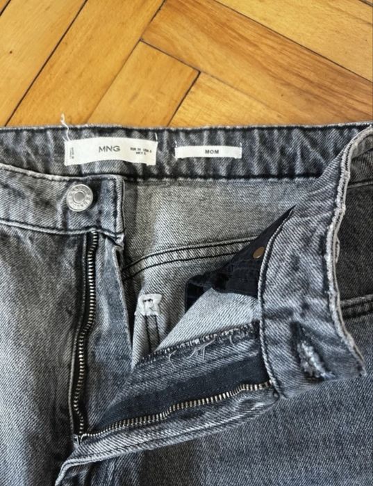 Jeansy damskie NMG mom fit M