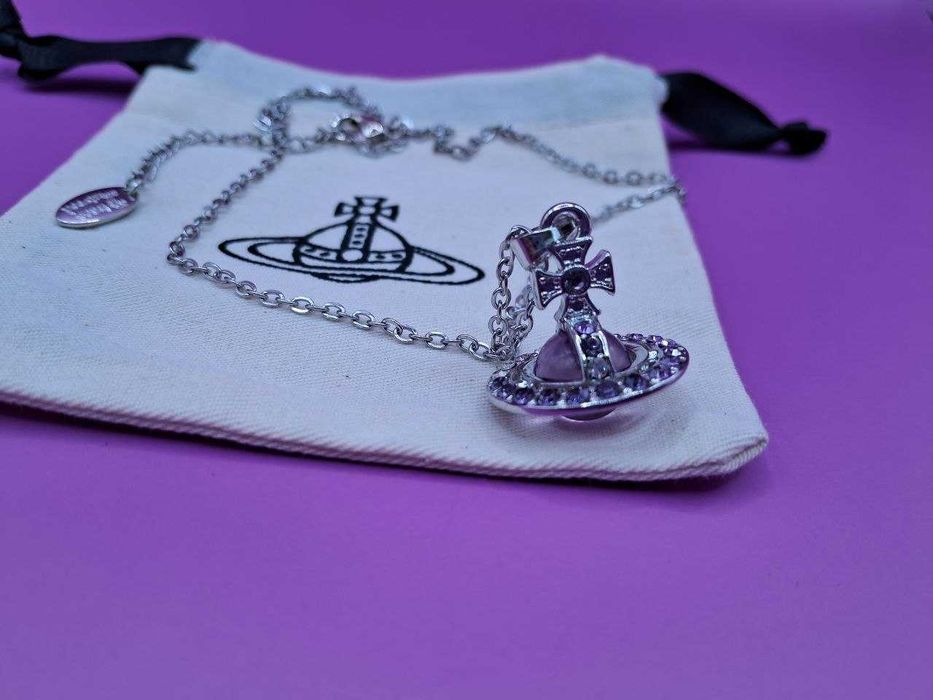 Кулон Vivienne Westwood Фіолетовий | Подвеска Вивьен Вествуд