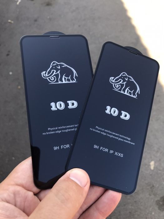 Защитное стекло 10D для apple iPhone, айфон