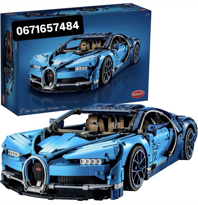 Конструктор LEGO Technic Bugatti Chiron Подарунок ЛЕГО Технік Бугатті