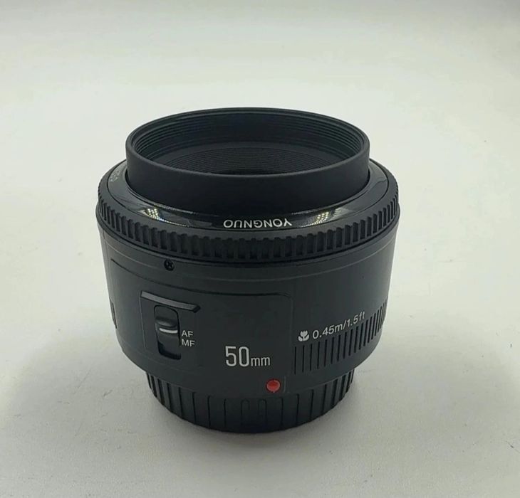 Обʼєктив Yongnuo YN50mm F1.8 для Canon — автофокус + ручний фокус