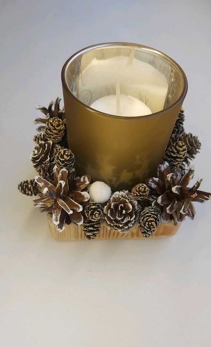 Декор новогодний/підсвічник/подсвечник