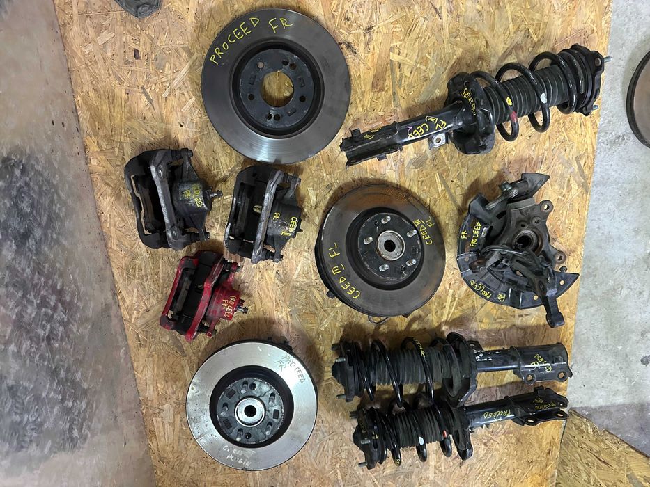 Kia ceed 3 комплект балка рычаг цапфа полуось супорт рейка четверть бу