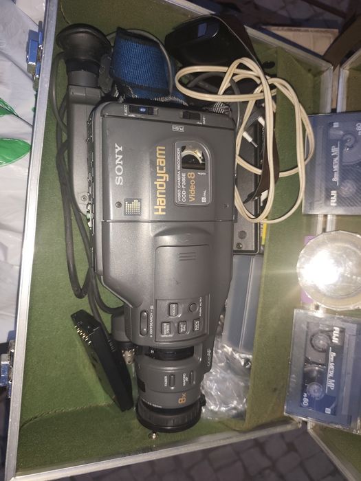 Máquina de filmar sony