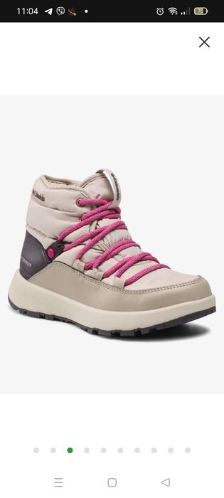 Зимові черевики Columbia Village 39 розмір