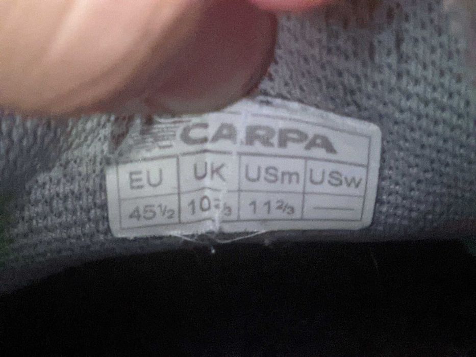 Scarpa - трекінгові шкіряні водостійкі черевики