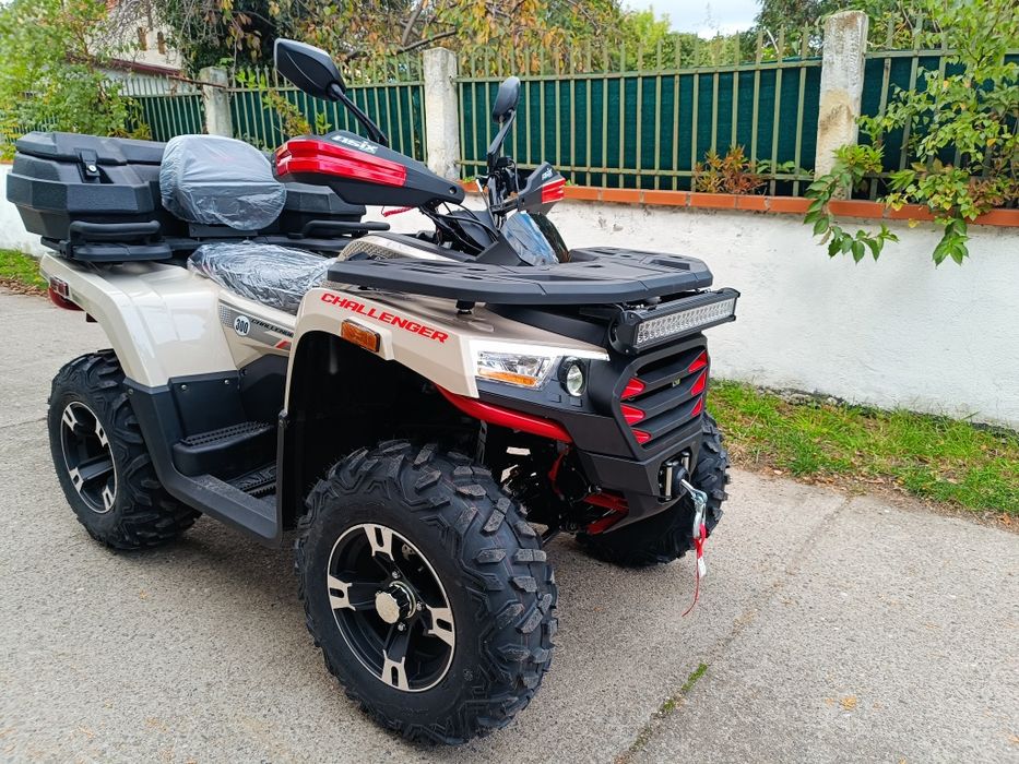 Wielki QUAD ASIX CHALLENGER 300 Homologacja Wyciągarka RATY TRANSPORT