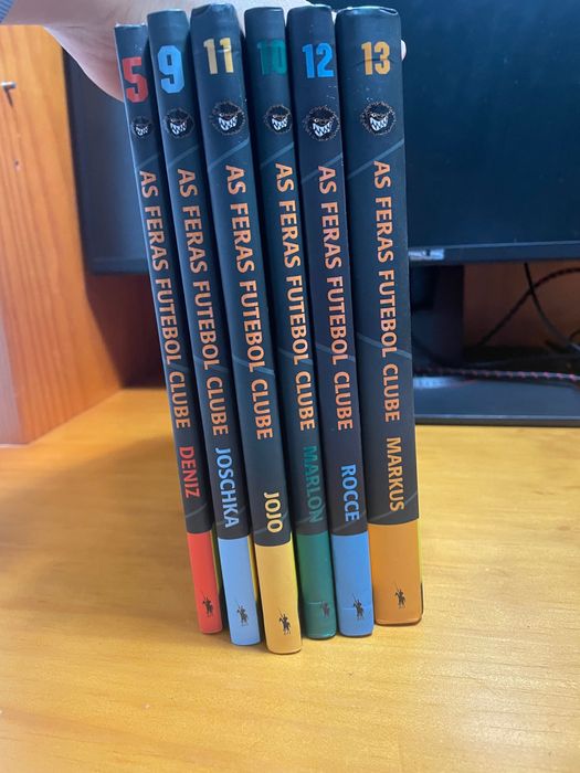 Livros da coleção “As feras futebol Clube”