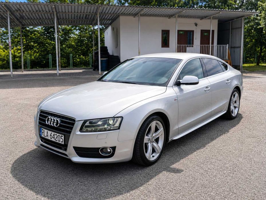 Audi A5 Sportback 2.7 TDI 190 KM | Manual | Bogate wyposażenie | Zarejestrowana w Polsce