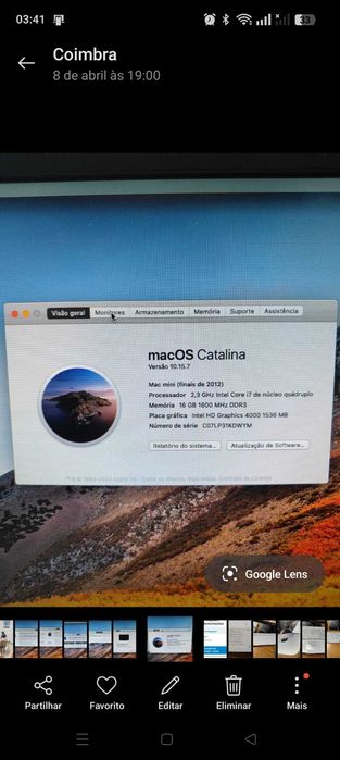 Computador Apple mini Mac