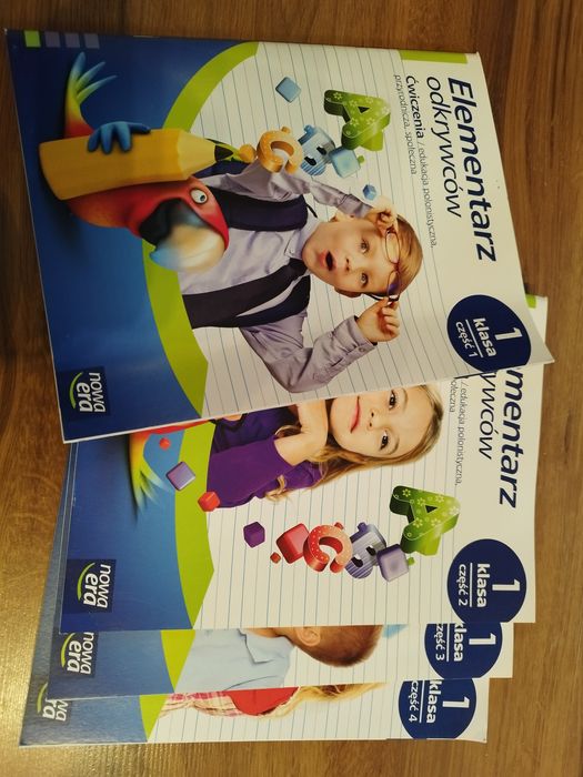 Elementarz odkrywców ćwiczenia klasa 1, 4 części