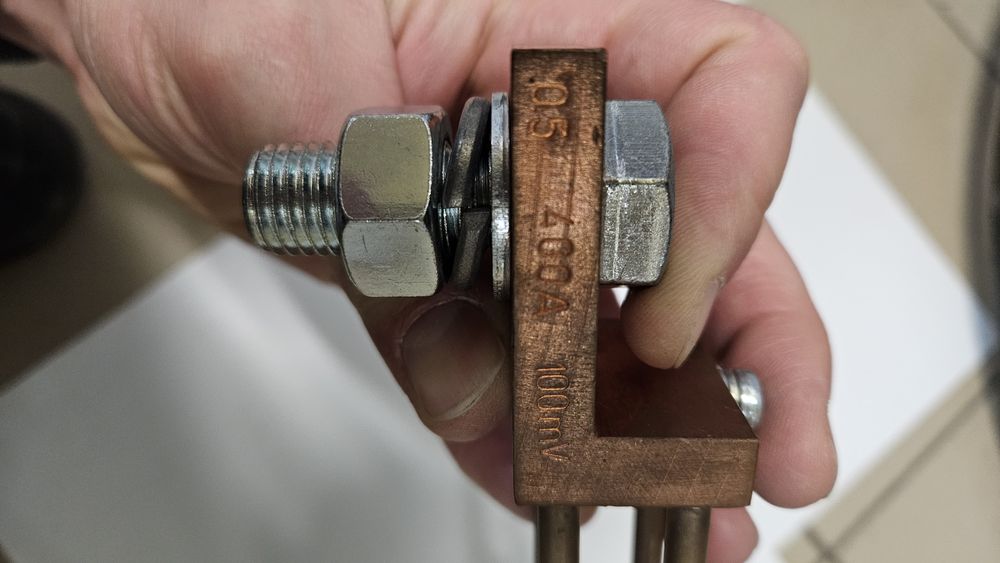 Bocznik pomiarowy B6 Lumel 400A kl. 0,5 100mV