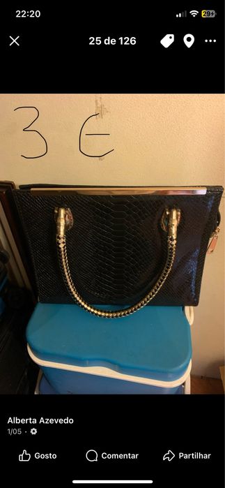 Malas de senhora cada 2 malas 5€