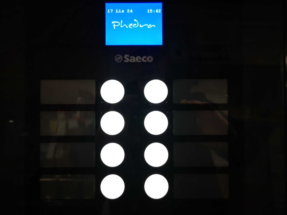 Ekspres do kawy Saeco Phedra EVO espresso z 2024 roku po przeglądzie