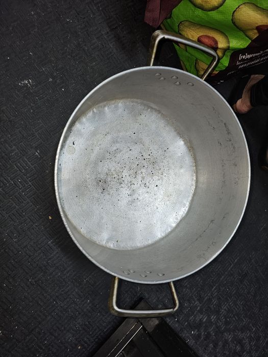 Panela inox com tampa