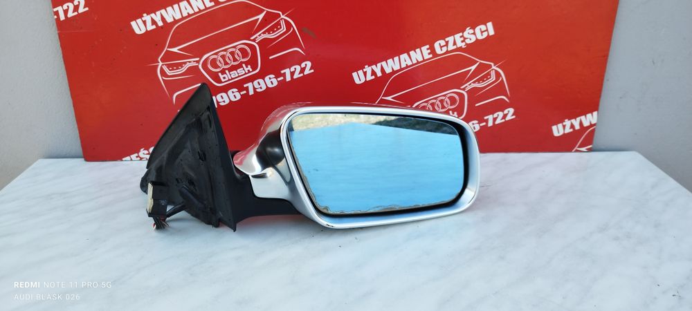 Lusterko Chrom Prawe Przód Audi A6 S6 C5 Części Blask Gołdap
