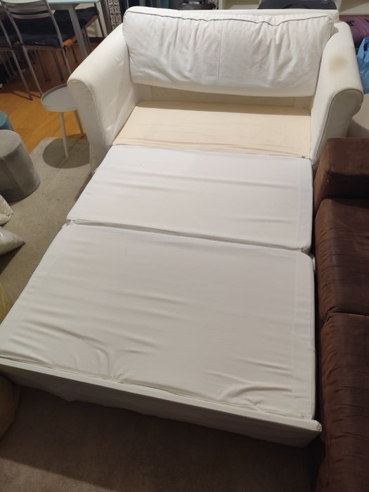 Sofá cama IKEA branco