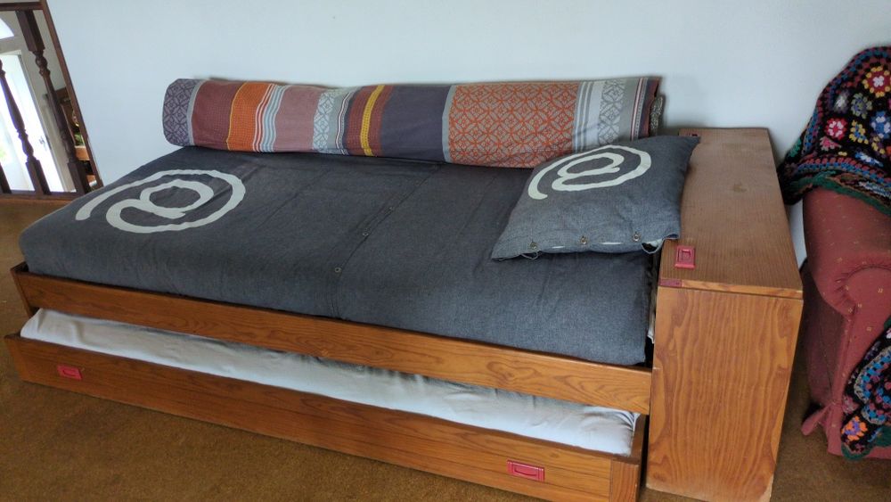 Sofá com cama dupla