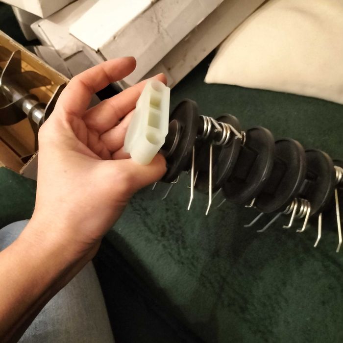 Walek do aeratora sprezyny