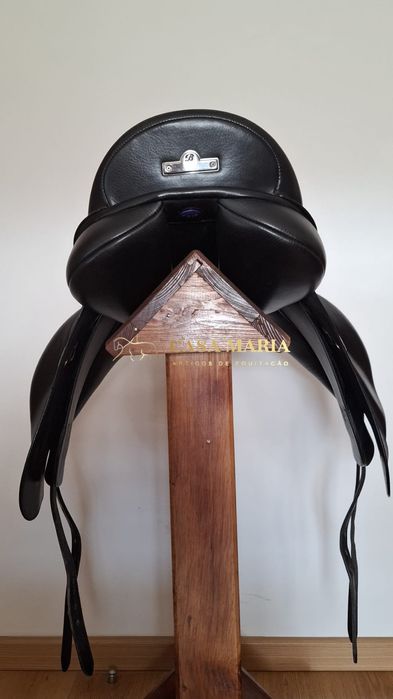 Selim/ Sela de Dressage Bates Wide - Impecável