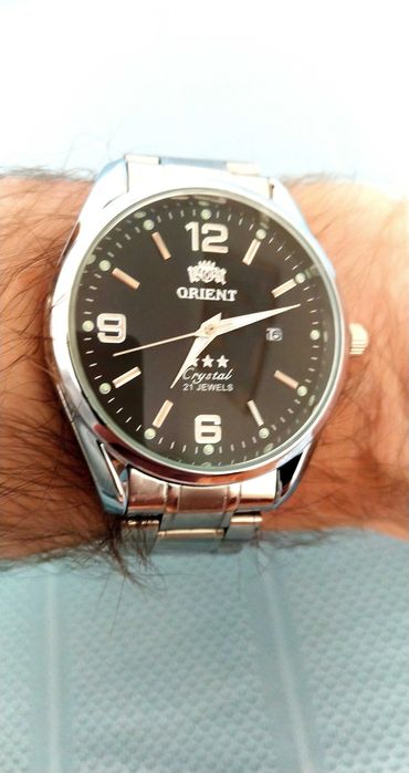 Часы Orient 3 stars Quarz.